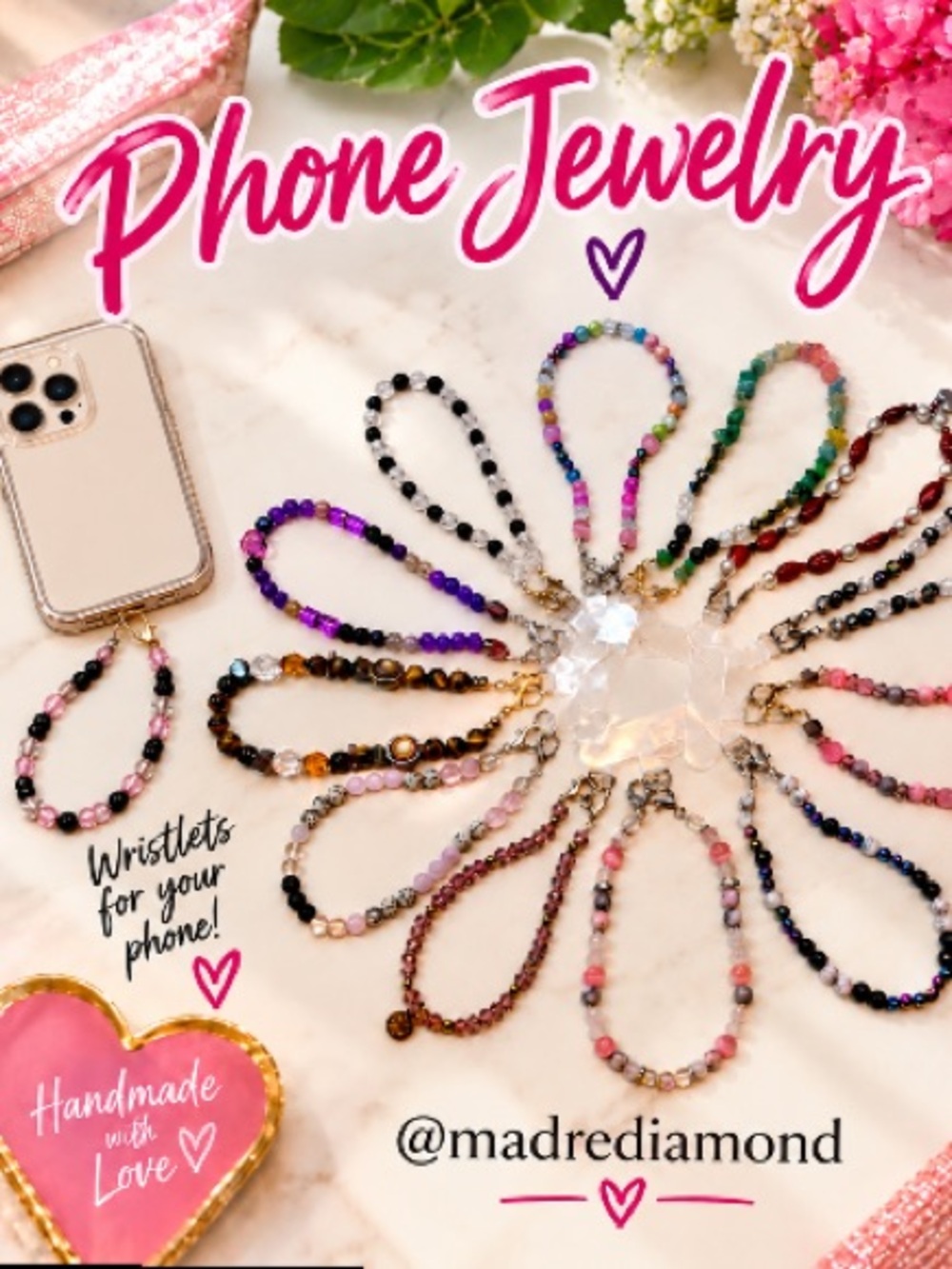Live Show Listing - Smartphone Jewelry - Wristlets